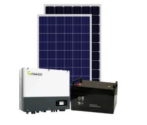 China Rooftop Single Core 100Kw 60Hz Hybrid Solar PV System factory