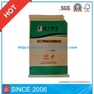 China Industrial Paper Plastic Composite Bag, Paper Cement Bag factory
