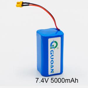 China Rechargeable 7.4V Li Ion Battery 18650 21700 Lithium Ion Cell Battery Pack factory