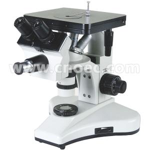 China A13.1301 Metallurgical Optical Microscope Inverted Trinocular Halogen Lamp factory