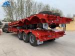 12 Pcs Tire 3x13 Tons Lowboy Semi Trailer With BPW Axle