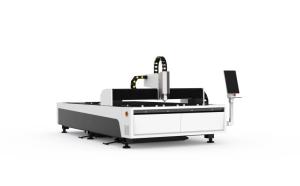 China Double Drive 500W Fiber Laser Engraving Machine Easy To Push Materials factory