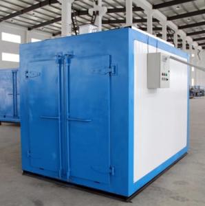 China Powder Coating Production Curing Baking Oven With Gas Heating System factory