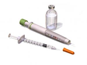 China 1ml Non Reusable Disposable Insulin Syringes U 100 Made Of Medical Grade Plastic factory