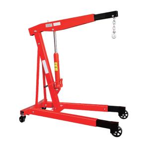 China CE ISO 3T Engine Crane Fold Up Engine Hoist Boom Working Range 0-2120mm factory