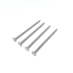 China Flat Head Smooth Shank Nails Stainless Steel Corrosion Resistant factory