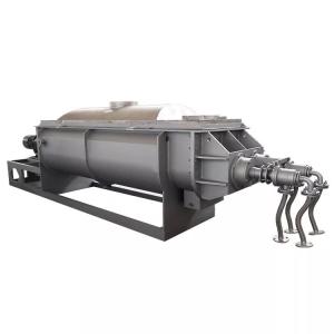 China 10rpm To 25rpm 4KW Hollow Paddle Dryer Energy Saving Sludge Drying Machine factory