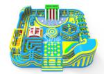 35x35m The Biggest Indoor Playground Inflatable Theme Park For Kids N Adults