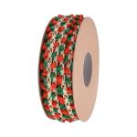 10mm*10m Merry Christmas Velvet Ear Edge For Gift Packing And Festival