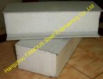 Prefab Corrugated Metal Roofing Sheets Sandwich EPS PU Rock Wool