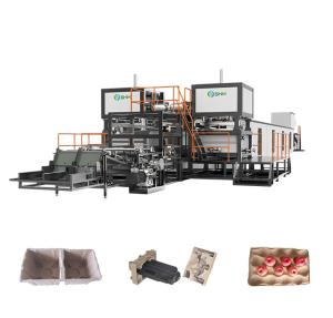 China Bagasse Sugarcane Bamboo Disposable Plate Making Machine Pulp Moding factory