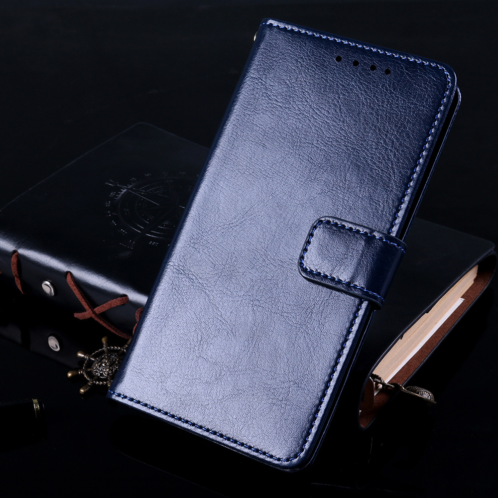 NO Private Mold Minibook Business Flip PU Leather Mobile Phone Case for WikoPower U20