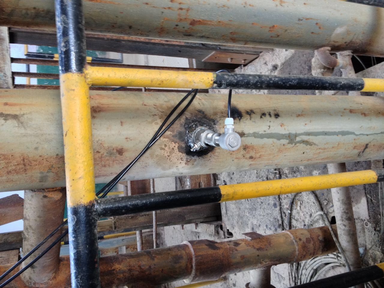 High Precision Insertion Ultrasonic Flow Meter , HVAC Water Flow Meter