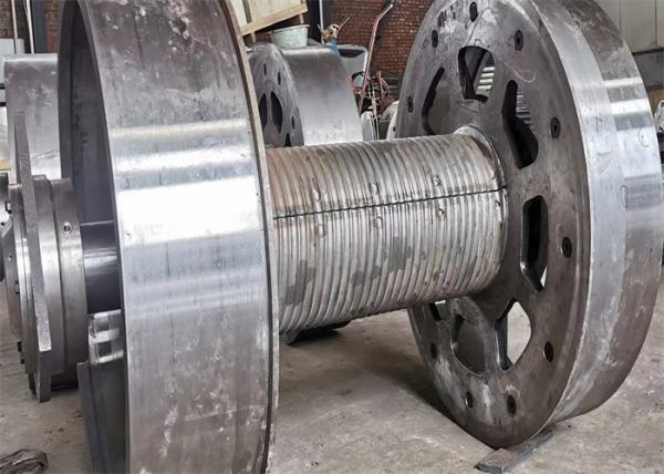 Polished Grooved Drum Sleeves For 20mm-2000mm Diameter