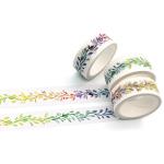 No Residue Printed Japanese Washi Paper Tape For Stationery