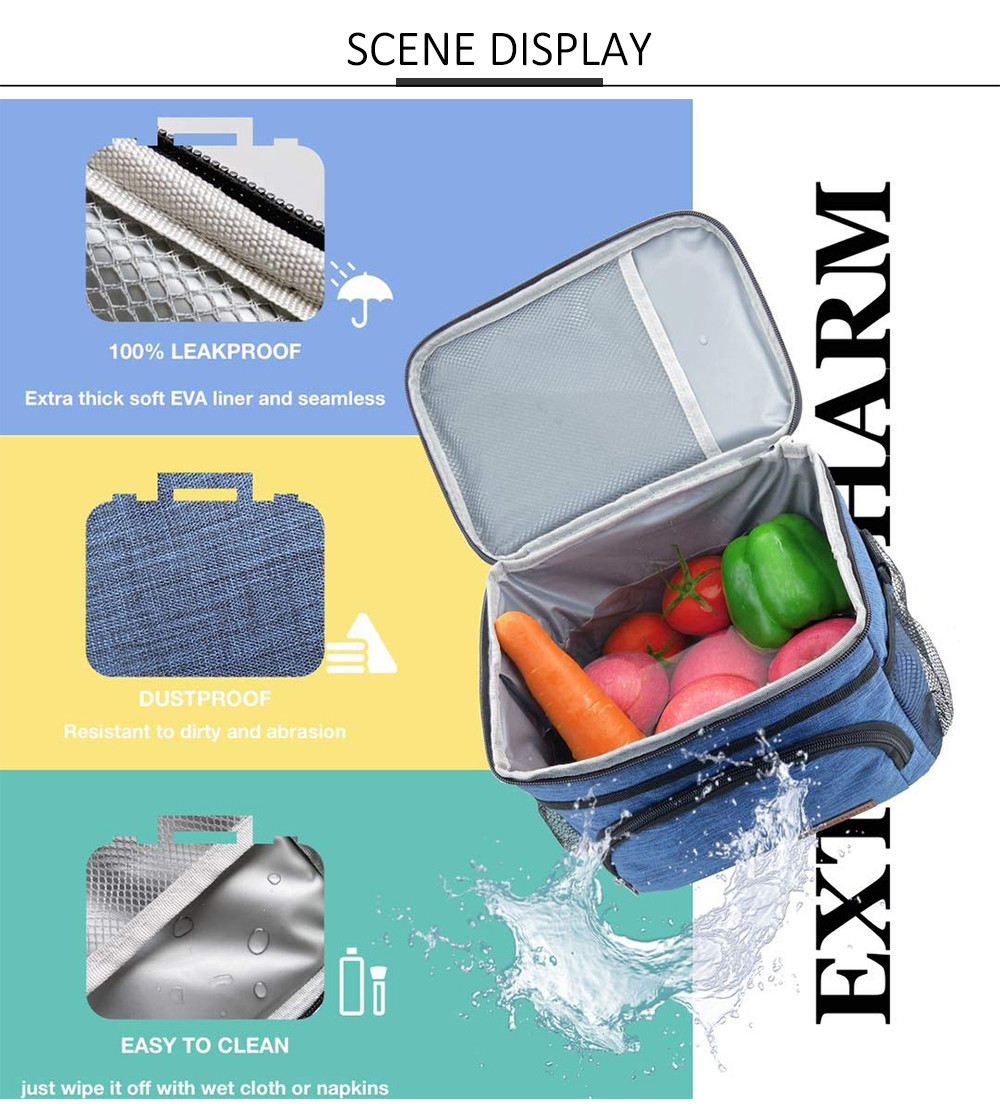 Reusable Leakproof Cooler Tote Bag For Adults