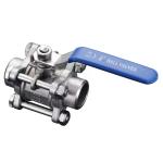 Silver Stainless Steel 201 304 316 Butt Weld Ball Valve with Manual Handle