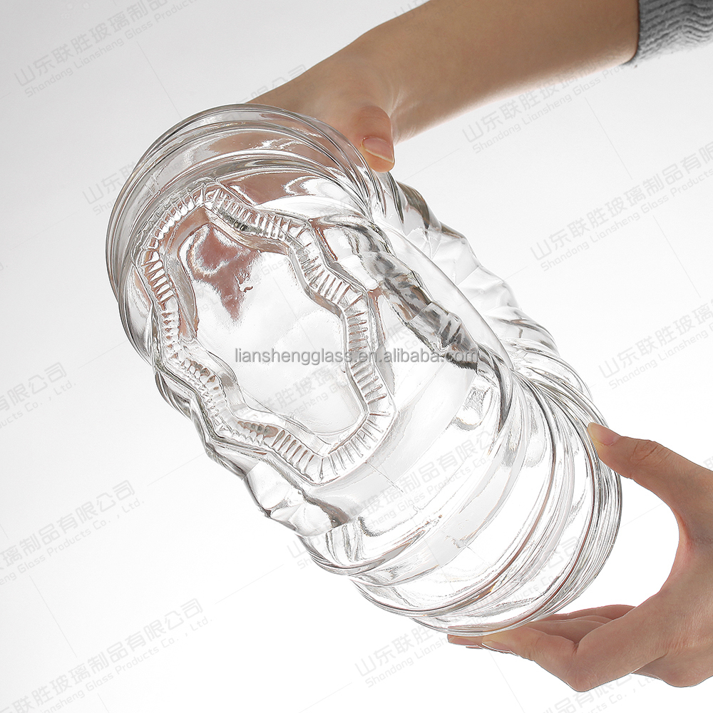 High Grade 750ml 700ml Clear Glass Bottle For Beverage Liquor Gin Vodka Rum Wine Spirits Brandy