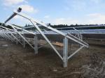 Anodized Aluminum 20 Panels Solar Ground Mount