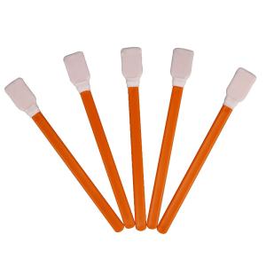 China Double Layered Industrial Computer Cleaning Wipes Cleanroom Polyester Swabs For Electronics Printers factory