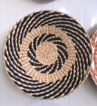 2021 new design High quality Wholesale seagrass wicker wall baskets wall plates