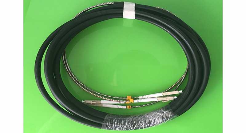 Wholesales Outdoor Armored Multimode LC Fiber Optic Patch Cable
