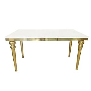 China SS Base Elegant Wedding Chairs And Sweetheart Table factory