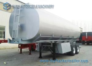 China Mechanical / Pneumatic 35m3 Oil Tank Trailer Tandem Axle Trailer factory