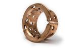 Wrapped Perforated Bronze Bushing CuSn8 Material
