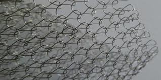 Stainless Steel Wire Mesh Liquid Filter Elements 304/316 100mm for Demister Applications