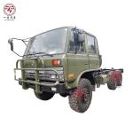 Manual Window AWD Chassis Trucks LHD Diesel Used 6x6 Cargo Truck Chassis Sales