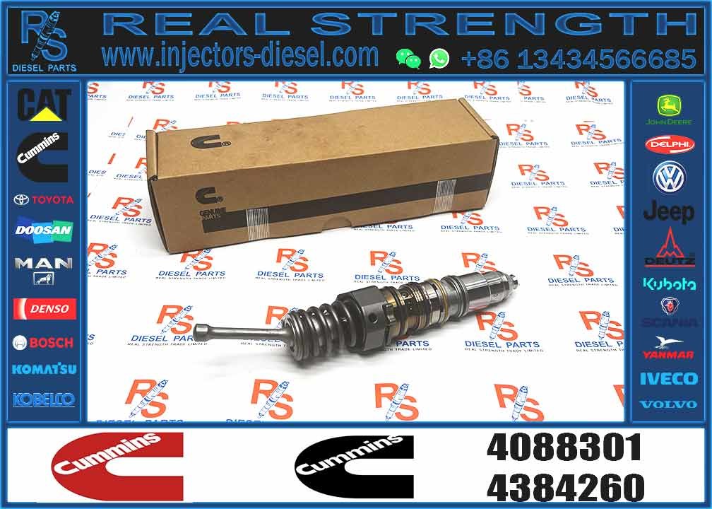 Fuel Injector Assembly 4088301 For Cummins Engine QSKX15 Series Matching Diesel