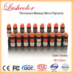 China OEM Lushcolor Semi Permanent Makeup Pigments For Eyebrow Lip Eyeliner Tattoo factory