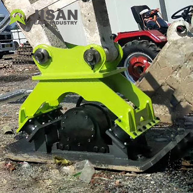 Excavator Hydraulic Vibrating Plate Compactor Machine ISO9001 CE