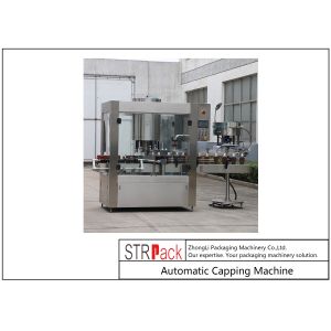 Full Automatic Rotary Pick And Place Capping Machine 3KW