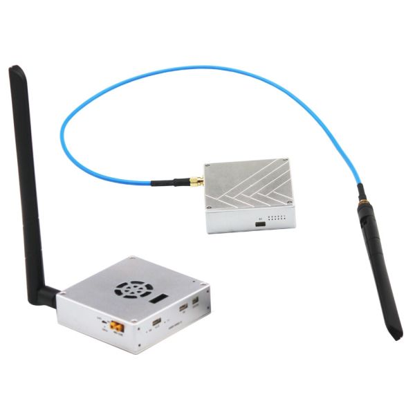 China 2.4GHz 30km Long Range UAV COFDM Transmitter HDMI Video and Duplex Mavlink Data System factory