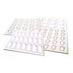 PVC RFID Smart Card Inlay Contactless NXP PLUS X ISO 14443a