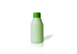 Green Screw Caps Portable Shampoo Bottle / HDPE Round Bottle 50ml/1.6fl.OZ