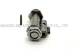 2 / 2 Way Customized Stainless Steel Valve Stems Male Thread With Double Spring