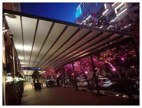 Customized Retractable Outdoor Roof Automatic Pergola Roof For Swimming Pool