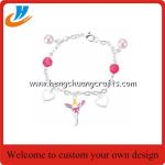 Zinc alloy Fashion Jewelry metal Bracelet with Diamond for custom