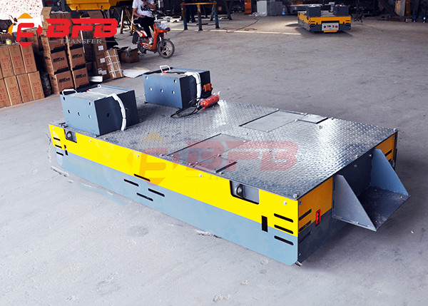 Smart 10 Ton Steerable Transfer Cart Robot Supplier For Steel Beam Handling