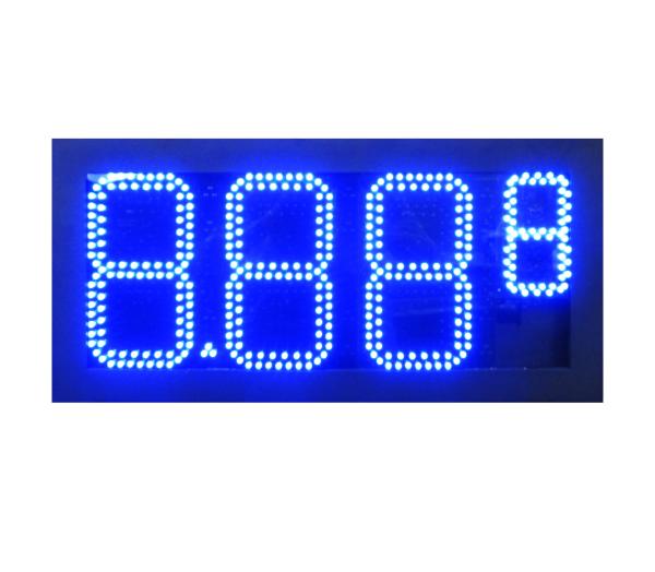 110/220VAC 12 inch Led Gas Station Signs With RF Remote Control for Petrol
