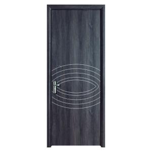 China Polymer Door Pvc Door Wpc Door Surface Pvc Film Carving Design factory
