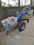Walking Tractor Cable Winch Puller With Seven Groove High Speed 2000 RPM