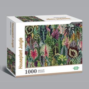 China Custom Cardboard 1000pcs Fine Art Puzzle Family Jigsaw Puzzle Toys factory