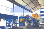 Precast QT6-15 Block Production Machine , Hydraulic Pressure Building Block