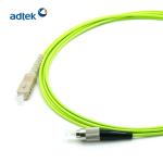 SC-FC / UPC Simplex Fiber Optic Patch Cable 2.0mm OM5 Fiber Cable