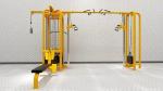 Commercial Gym Equipment Adjustable Pulley 5 Station Multi Gym Strength Training