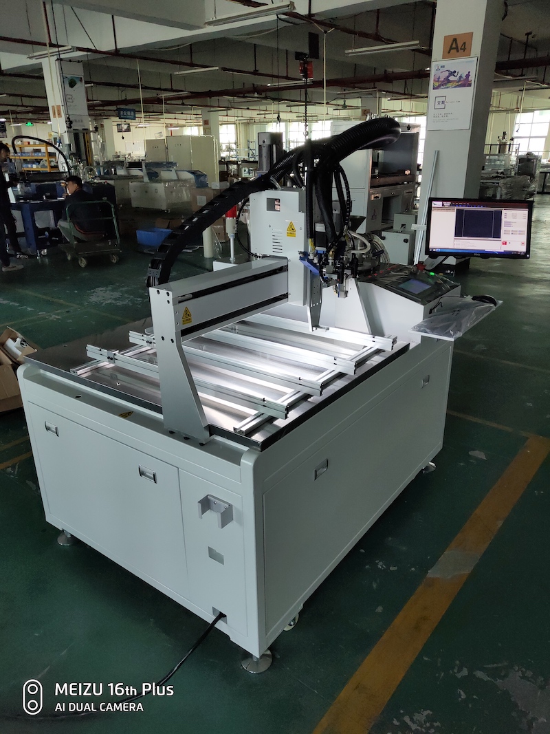 Two Component Epoxy Resin Meter Mix Dispenser for D H Daheng Epoxy Potting Machine